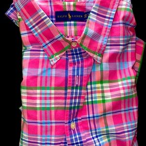 Stunning vibrant pink polo shirt!!